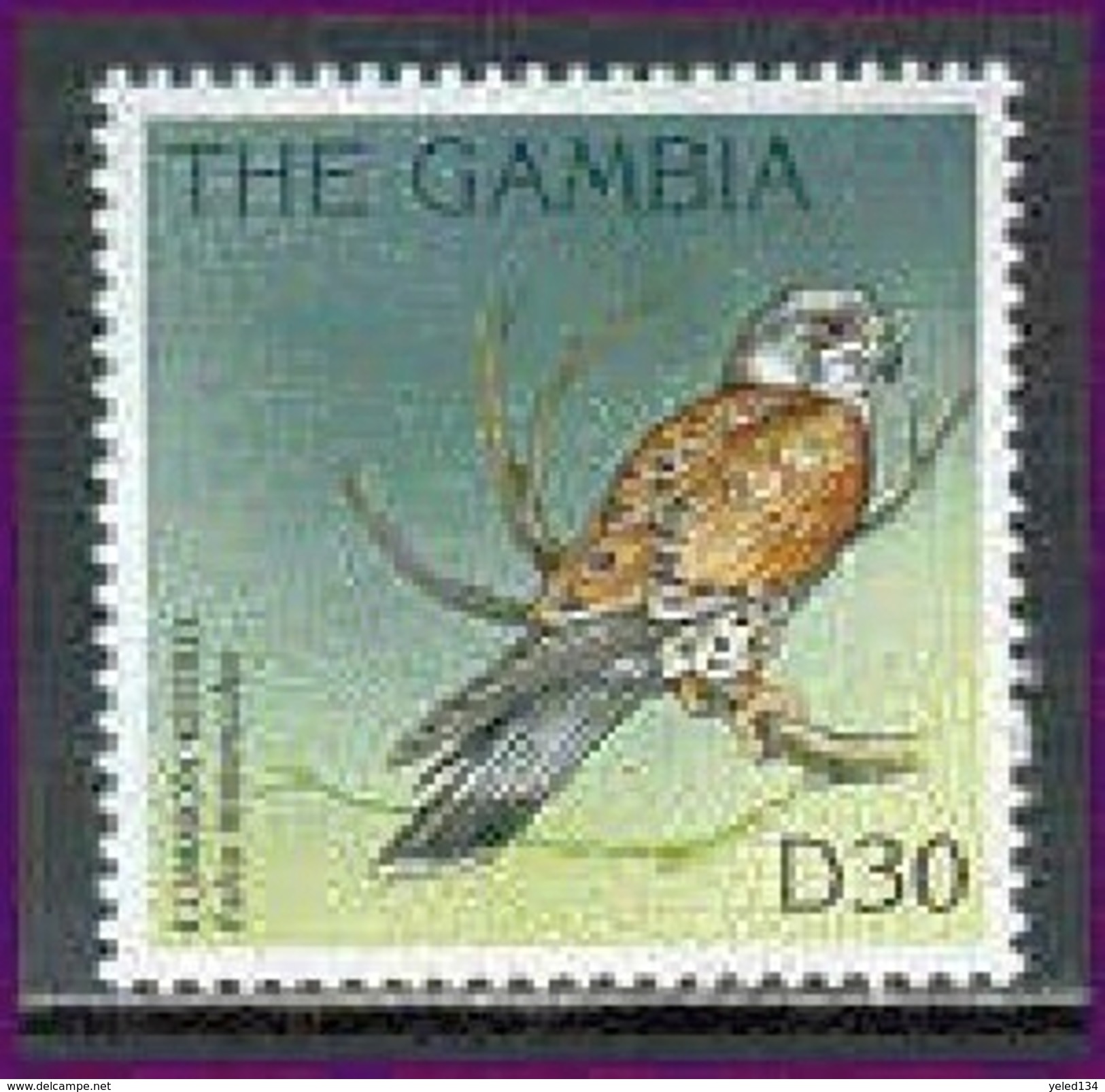 MINT NEVER HINGED STAMPS OF BIRDS  ( GAMBIA    1839    9632 - Gambia (1965-...)