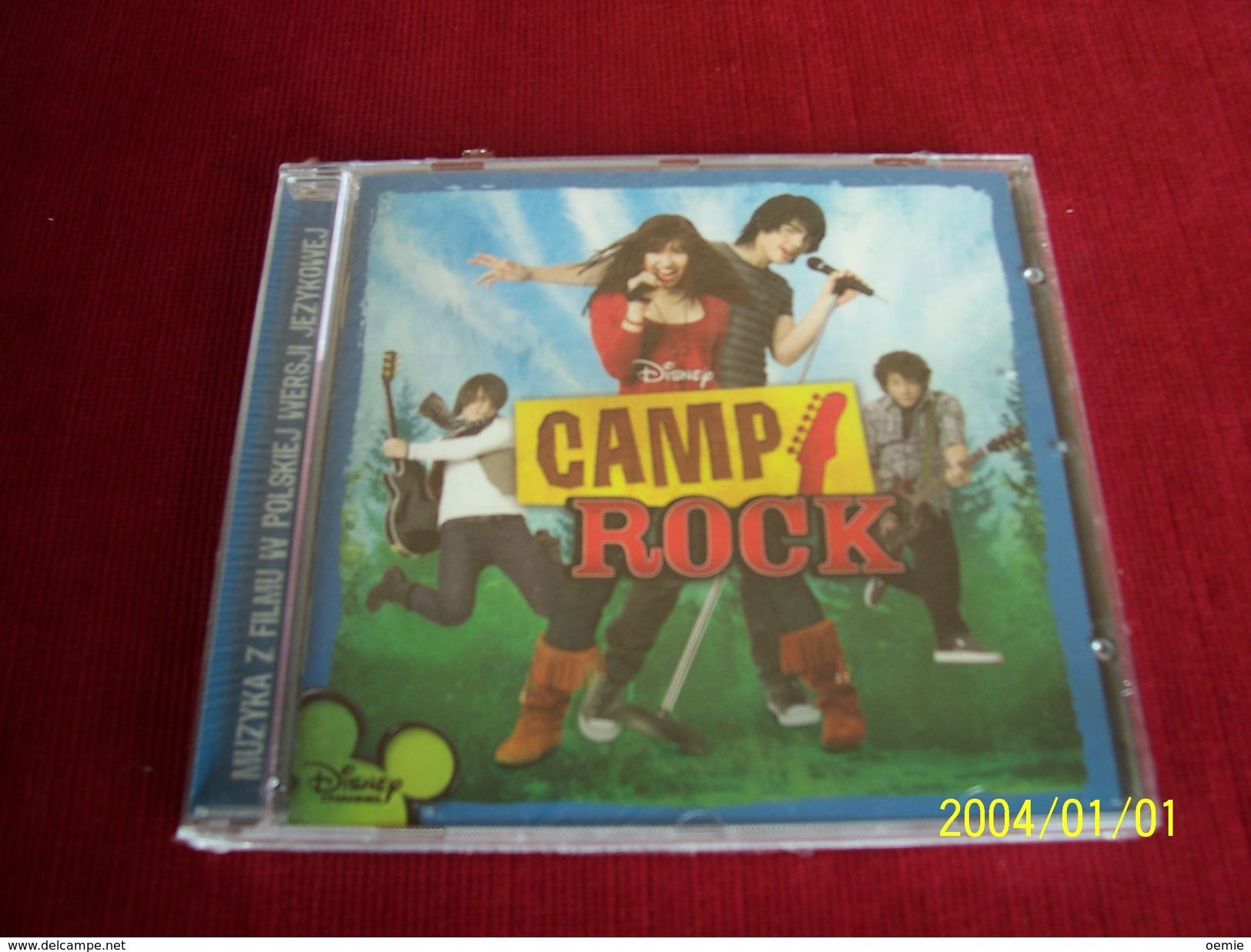 FILM  DE WALL DISNEY  °°  CAMP ROCK  1  //  13 TITRES - Musique De Films