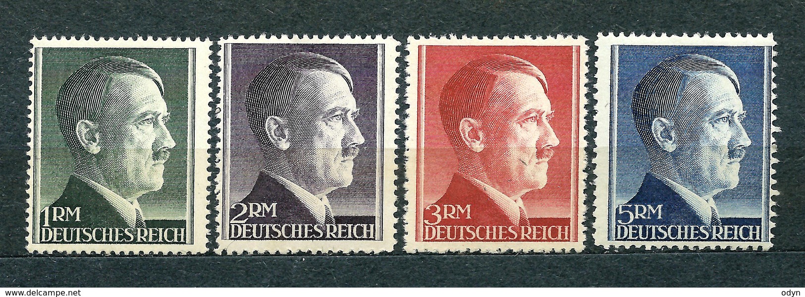 Deutsches Reich 1942, MiNr 799-802 (799 B, 800 A, 801 A, 802 A); MNH **, Catalogue Value: 19.50 Euro - Neufs