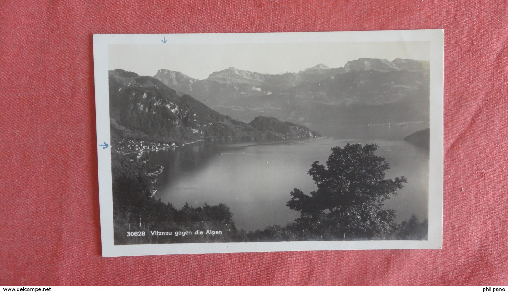 RPPC Vitznau Against The Alps-- Ref --2493 - Vitznau