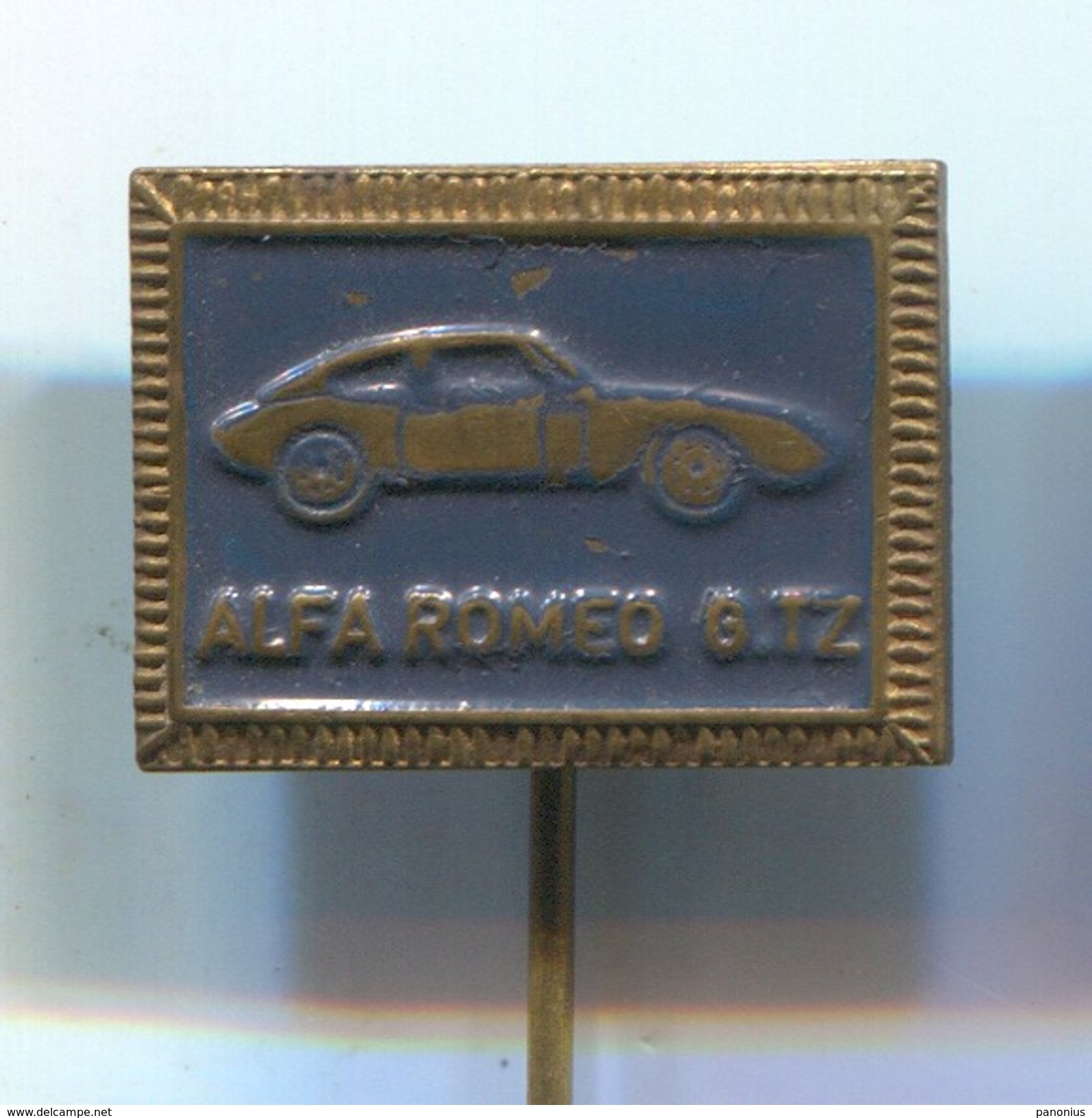 ALFA ROMEO GTZ - Auto, Car, Automotive, Vintage Pin, Badge, Abzeichen - Alfa Romeo