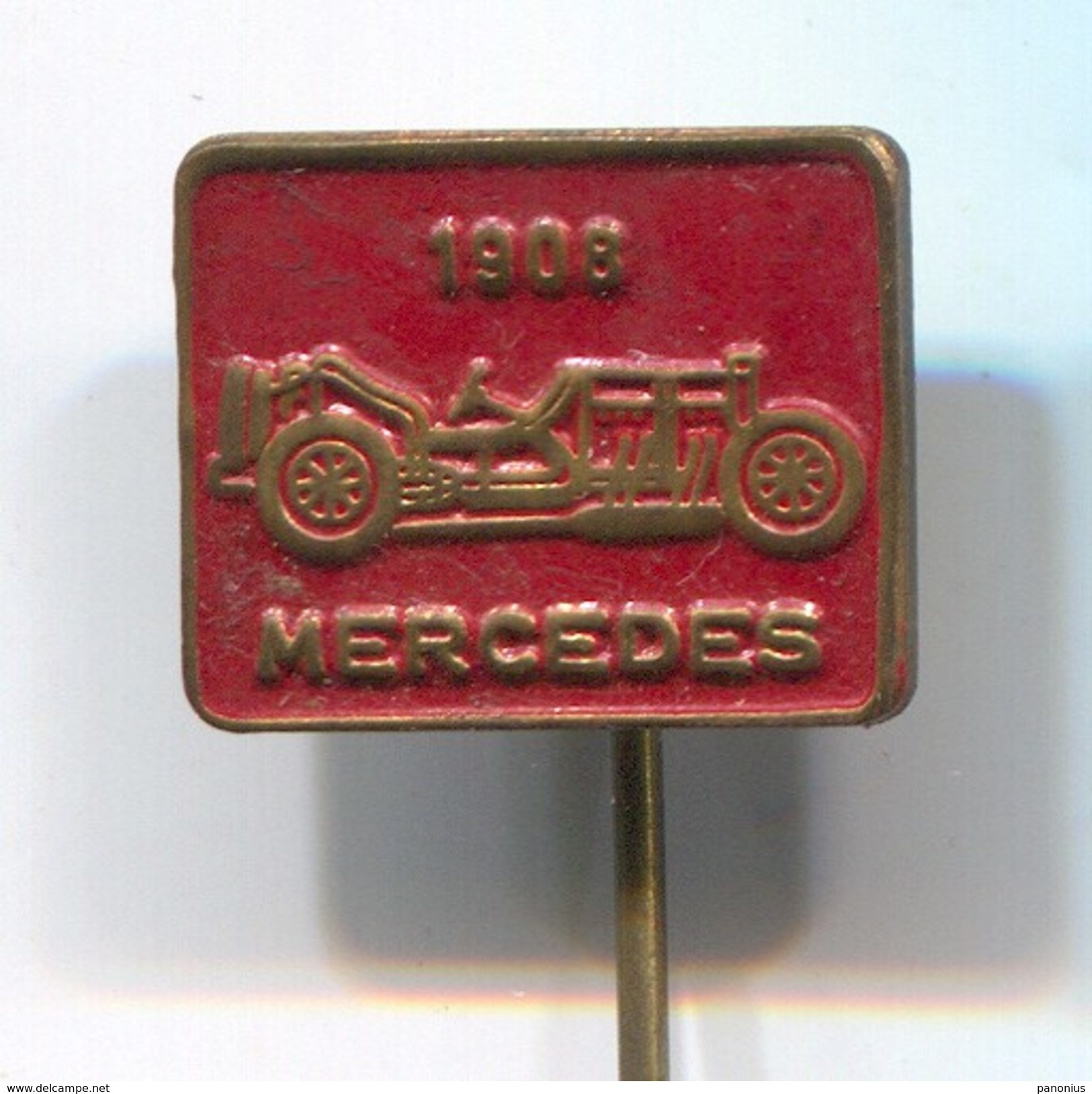 MERCEDES - Auto, Car, Automotive, Vintage Pin, Badge, Abzeichen - Mercedes