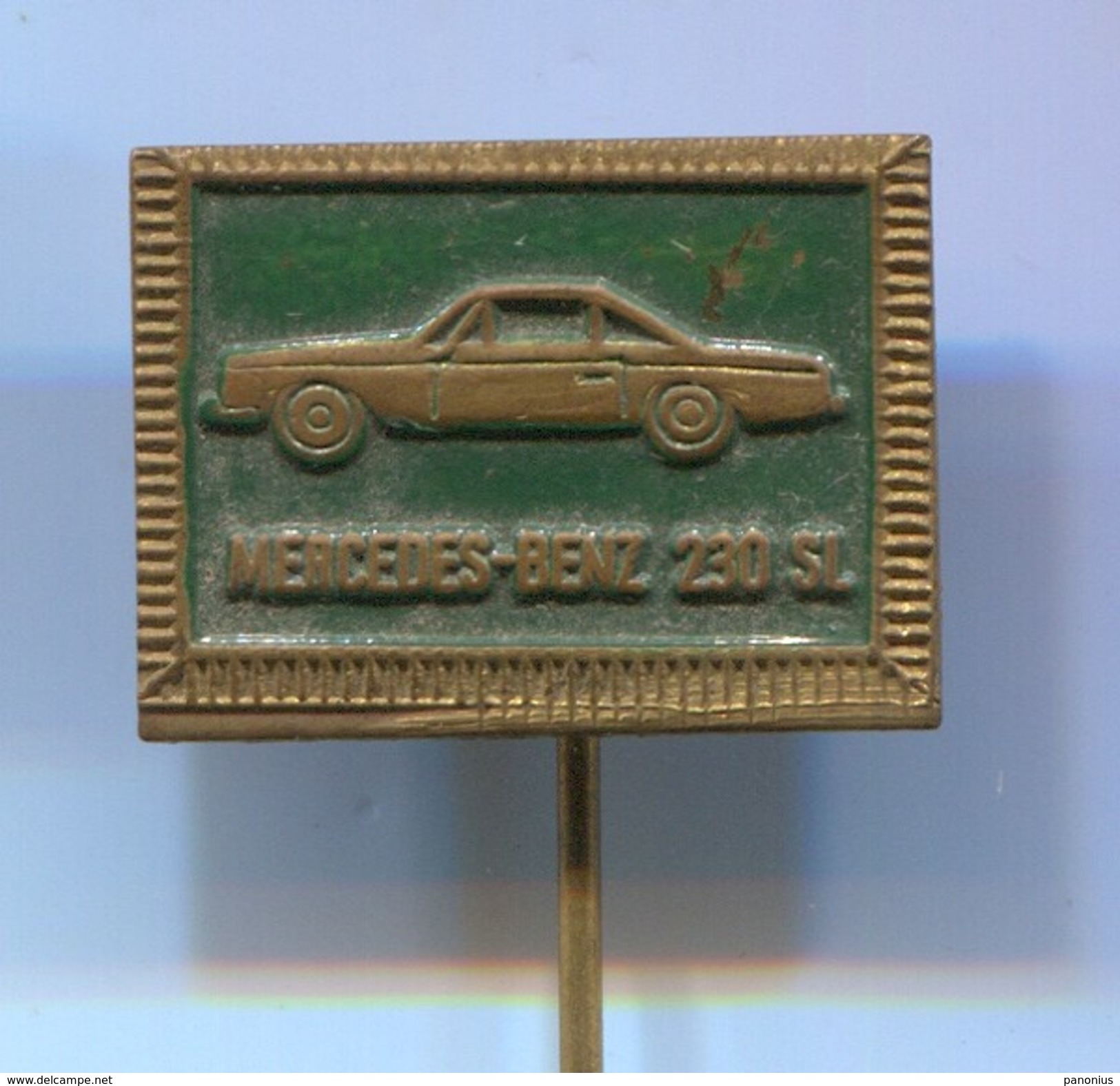 MERCEDES BENZ 230 SL - Auto, Car, Automotive, Vintage Pin, Badge, Abzeichen - Mercedes