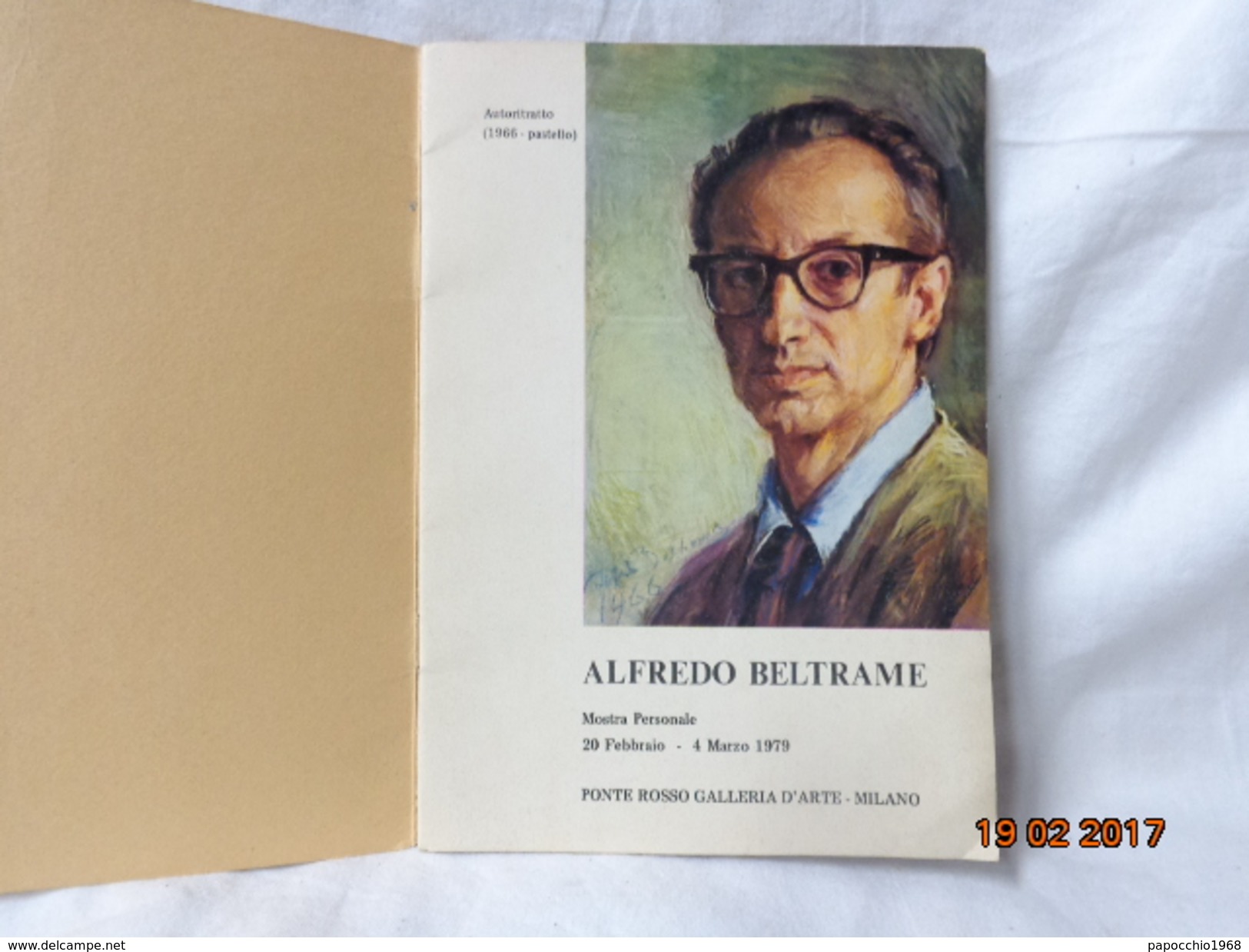 ALFREDO BELTRAME MOSTRA PERSONALE 1979 MILANO - Altri & Non Classificati