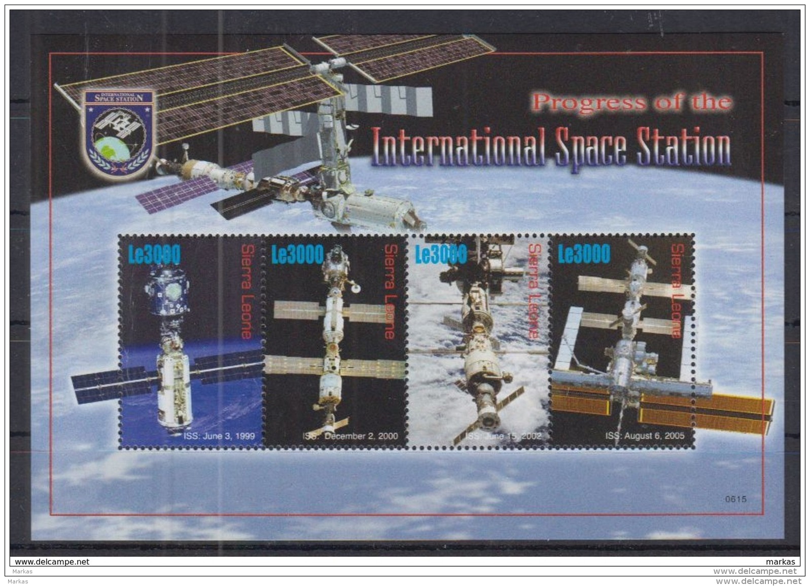 P31 Sierra Leone - MNH - Space - Sonstige & Ohne Zuordnung