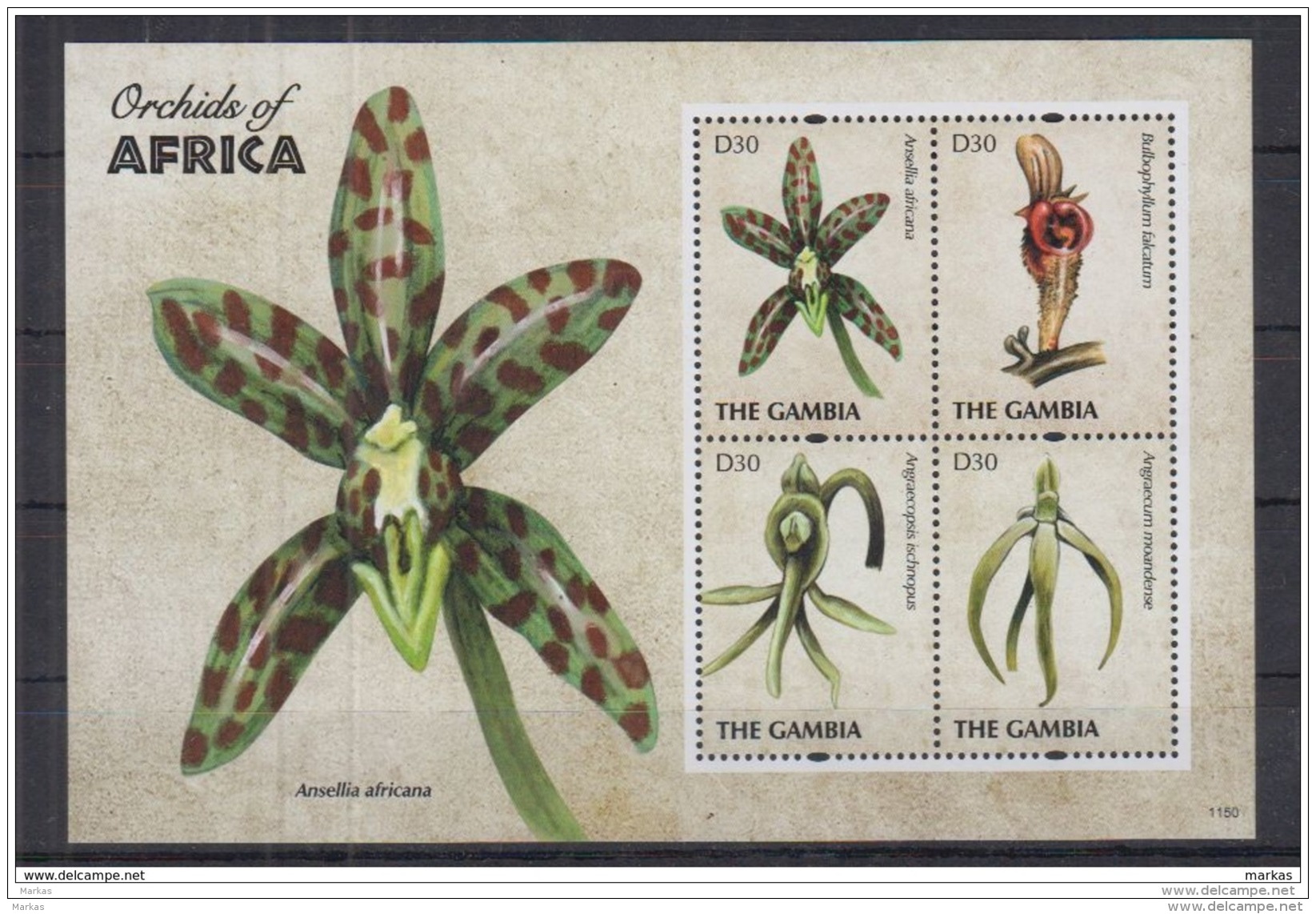 R31 Gambia - MNH - Plants - Flowers - 2011 - Sonstige & Ohne Zuordnung