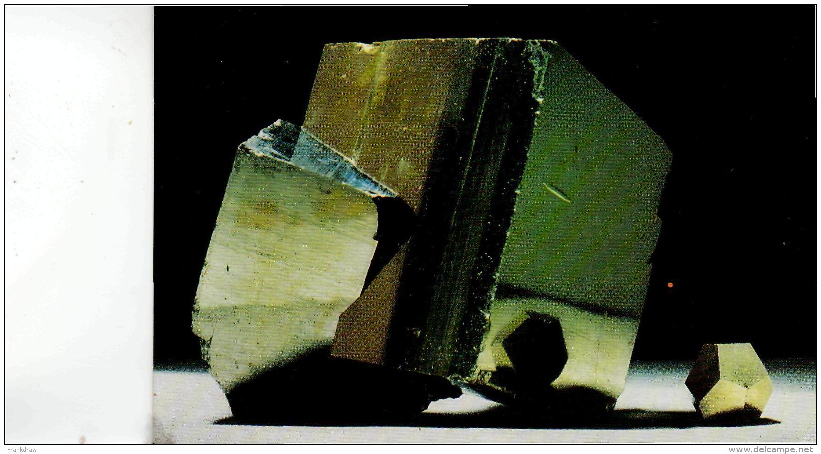 Postcard - Pyrite Cubic Very Good - Unclassified