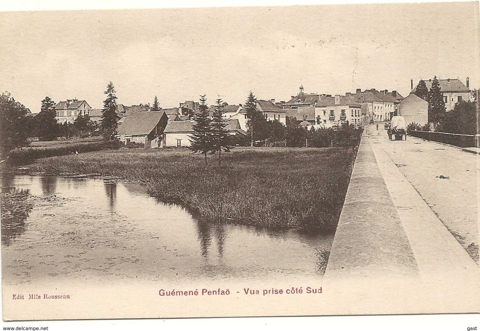 44  GUEMENE  PENFAO     VUE  PRISE  COTE  SUD - Guémené-Penfao