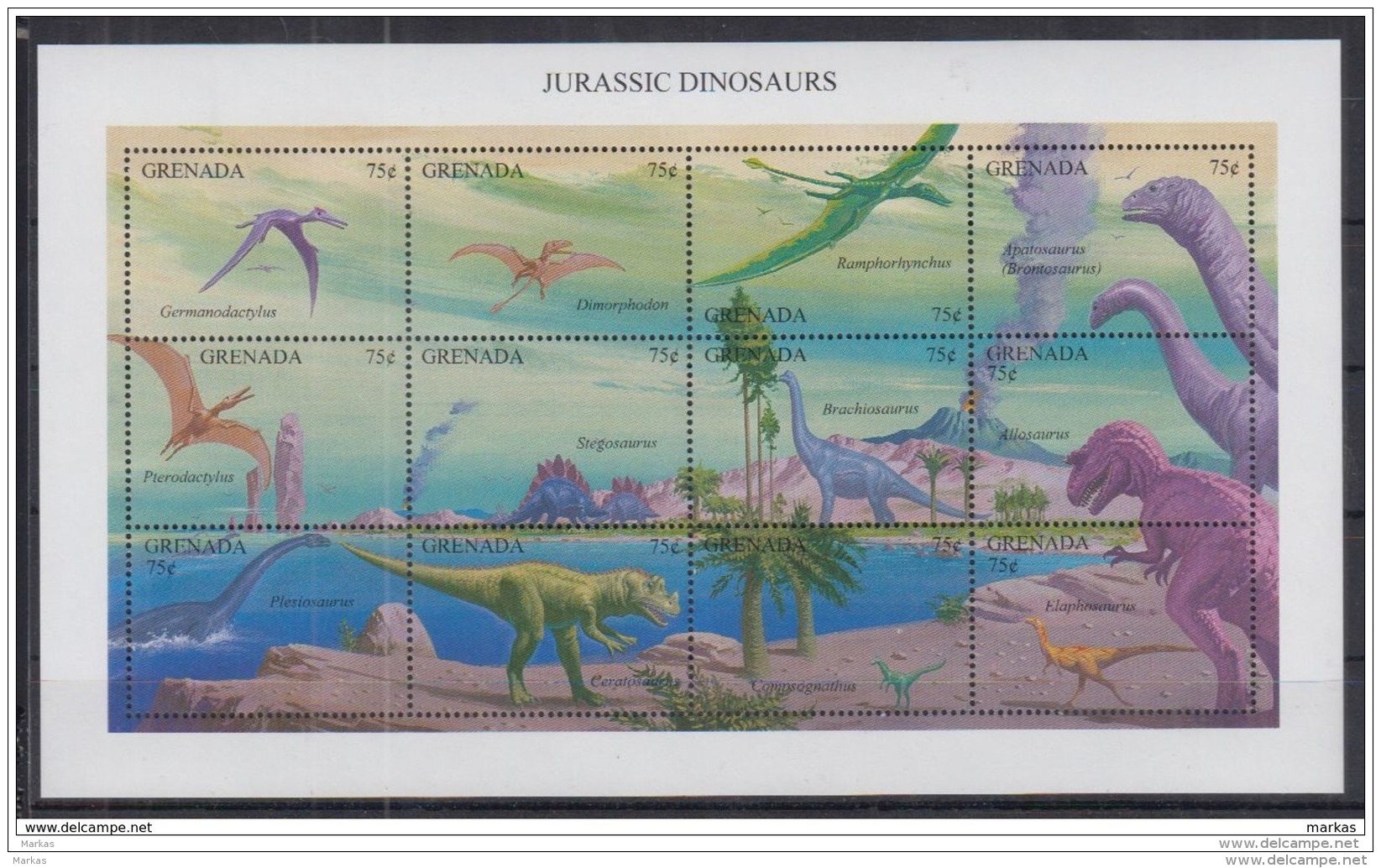 S31 Grenada - MNH - Animals - Prehistorics - Vor- U. Frühgeschichte