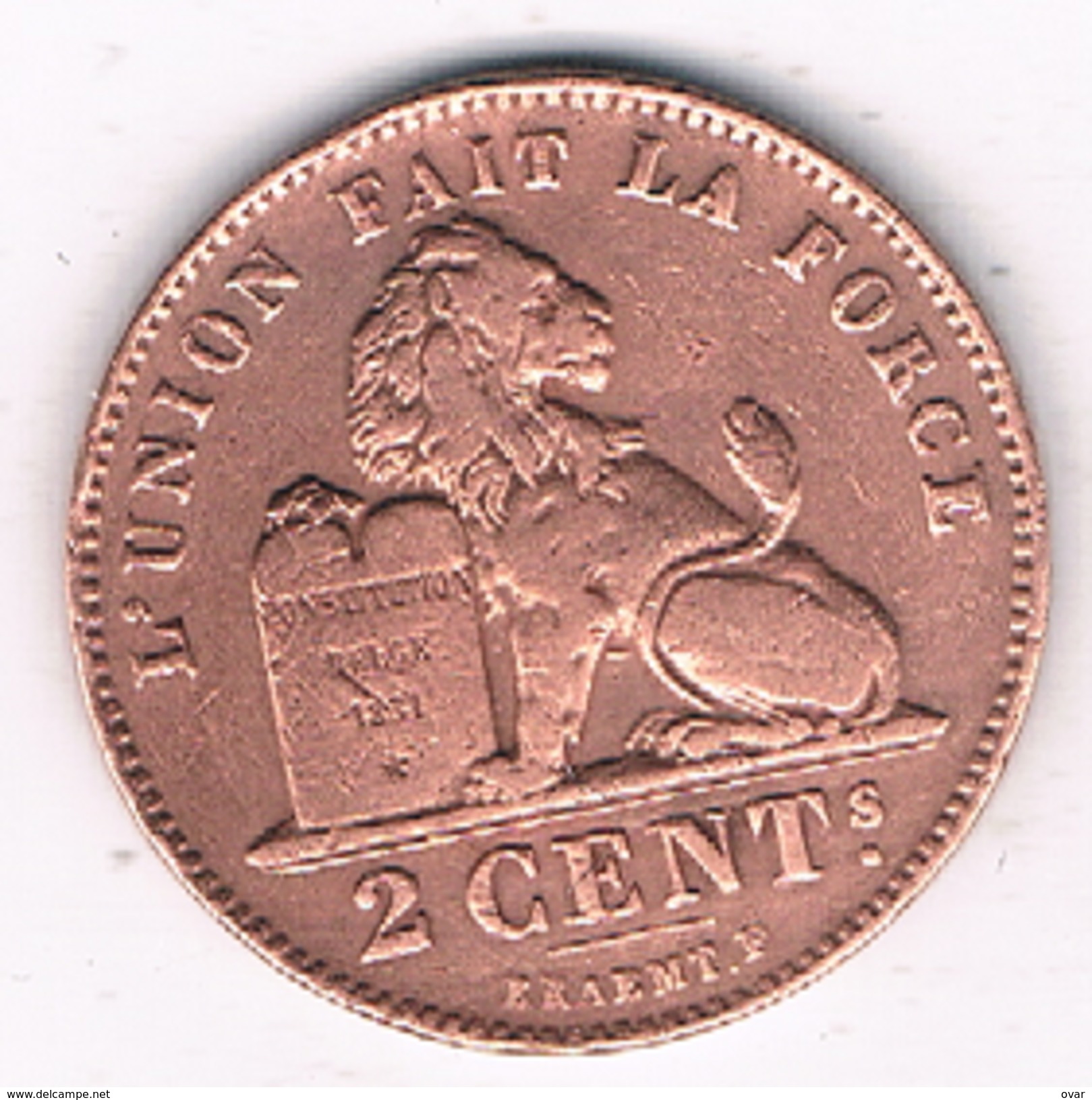 2 CENTIMES 1902 FR BELGIE /1723B/ - 2 Centimes