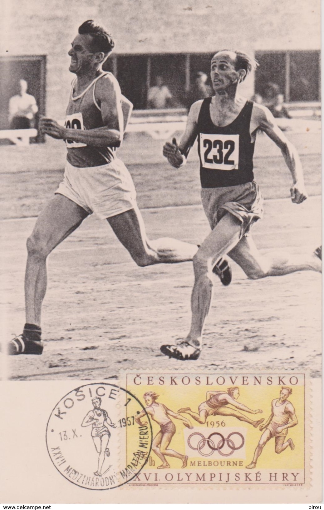 TCHECOSLOVAQUIE JEUX OLYMPIQUES De MELBOURNE 1956 - Sommer 1956: Melbourne