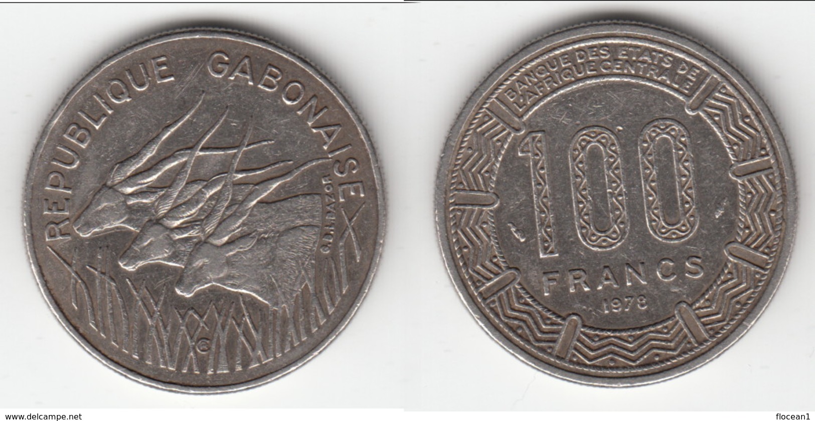 **** GABON - AFRIQUE CENTRALE - CENTRAL AFRICAN STATES - 100 FRANCS 1978 **** EN ACHAT IMMEDIAT !!! - Gabon