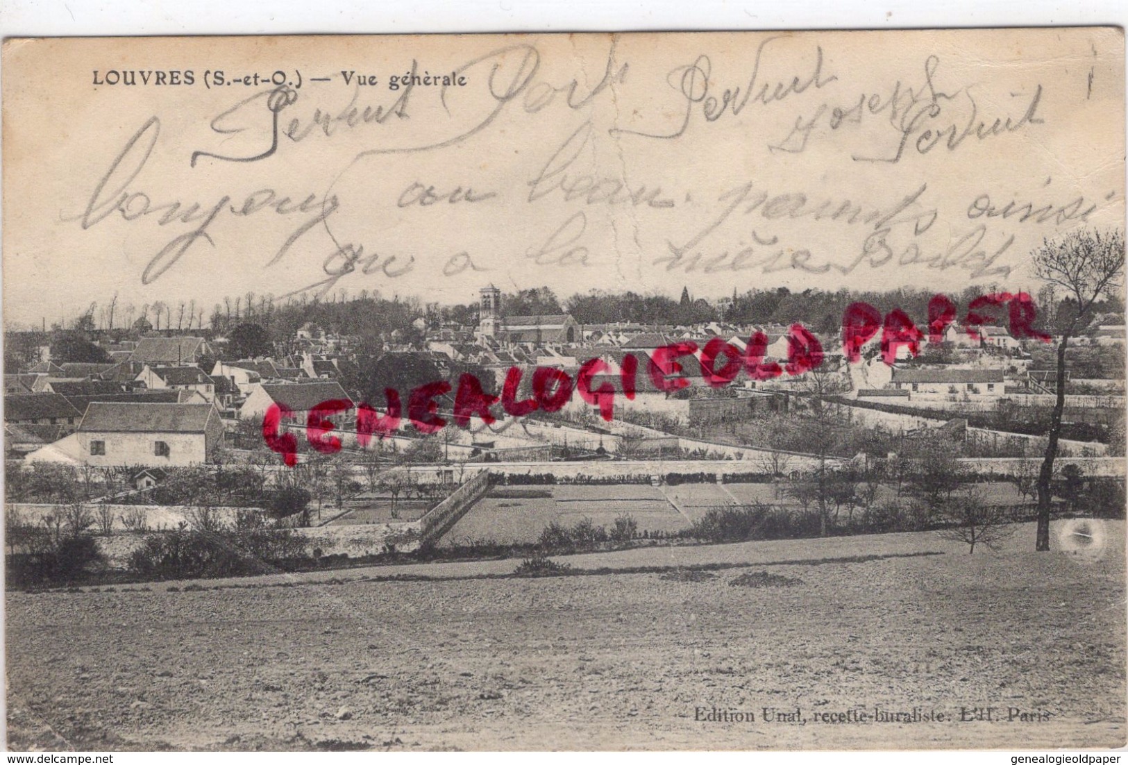 95 - LOUVRES - VUE GENERALE - Louvres