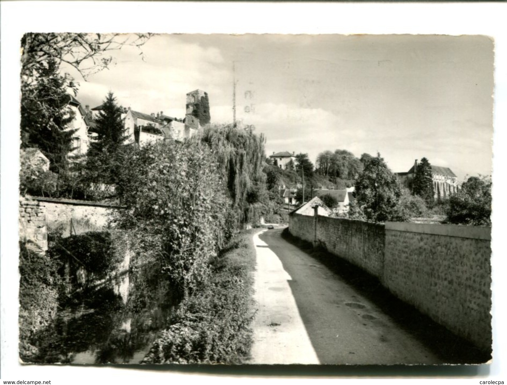 CP - CHATEAU LANDON  (77) LES BORDS DU FUSIN - Chateau Landon