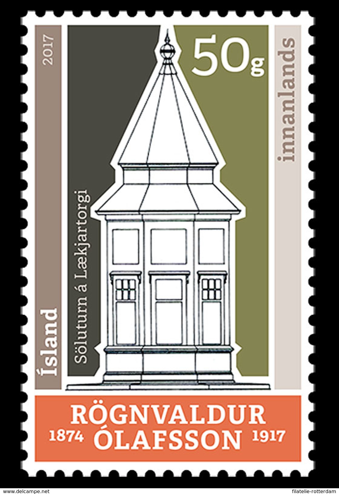 IJsland / Iceland - Postfris / MNH - IJslandse Architect 2017 NEW! - Ungebraucht