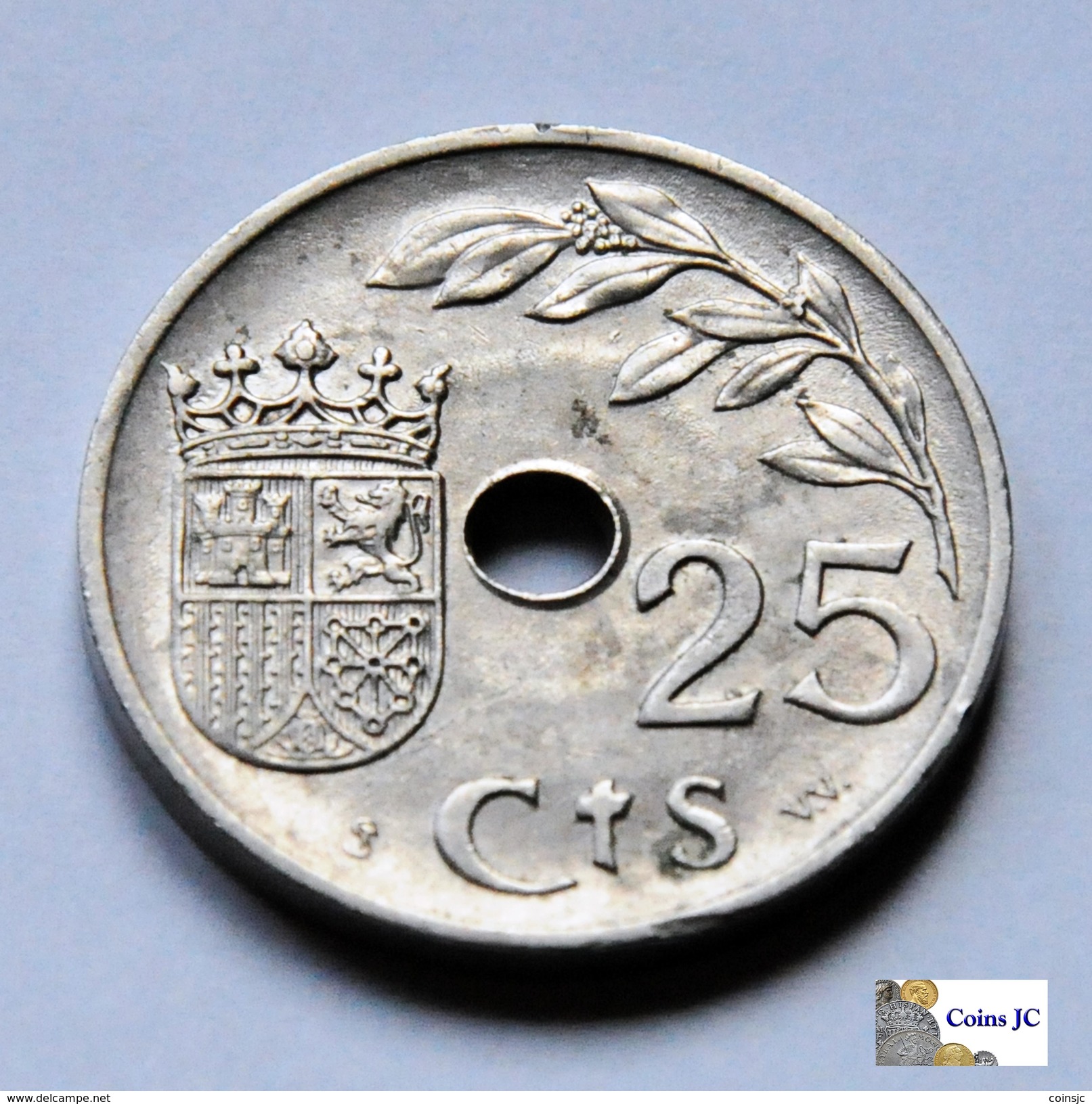 España - 25 Céntimos - 1937 - 25 Centiemos