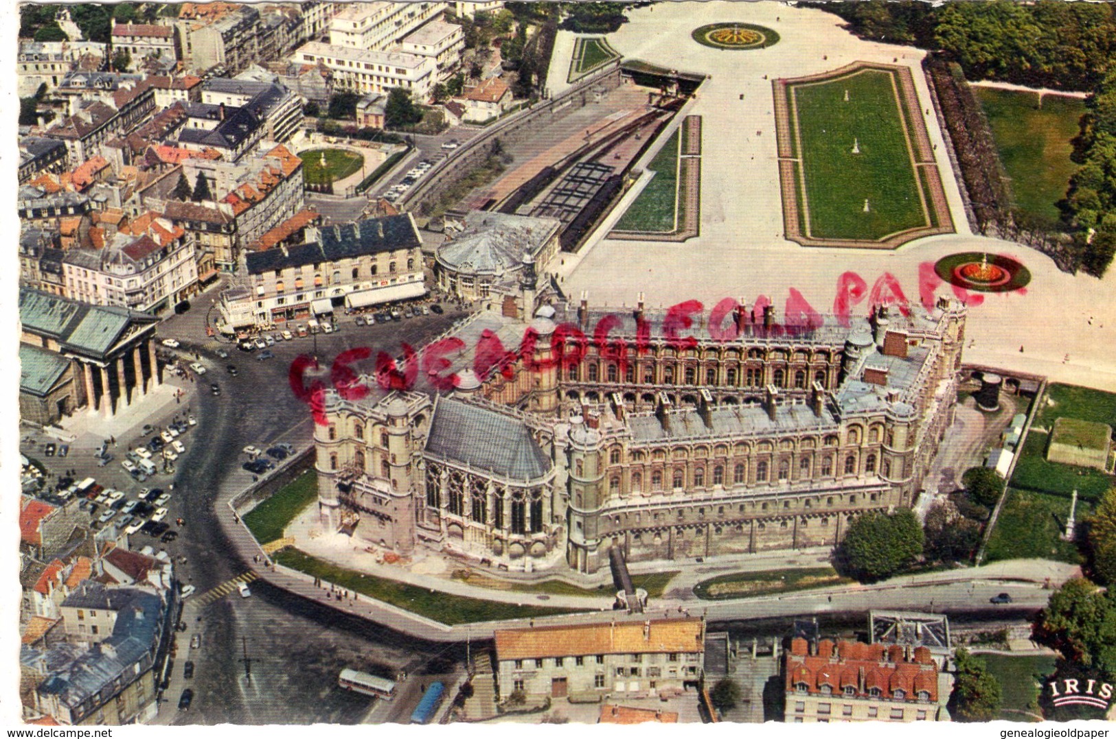 78 - ST SAINT GERMAIN EN LAYE - LE CHATEAU FACE SUD AVEC LA SAINTE CHAPELLE - St. Germain En Laye (Castello)