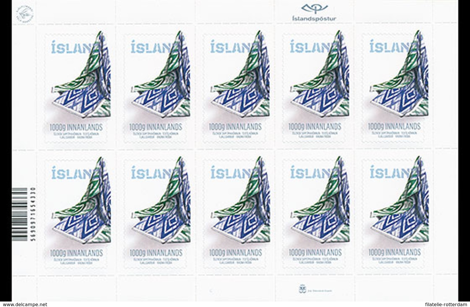 IJsland / Iceland - Postfris / MNH - Sheet IJslands Design 2017 NEW! - Ungebraucht