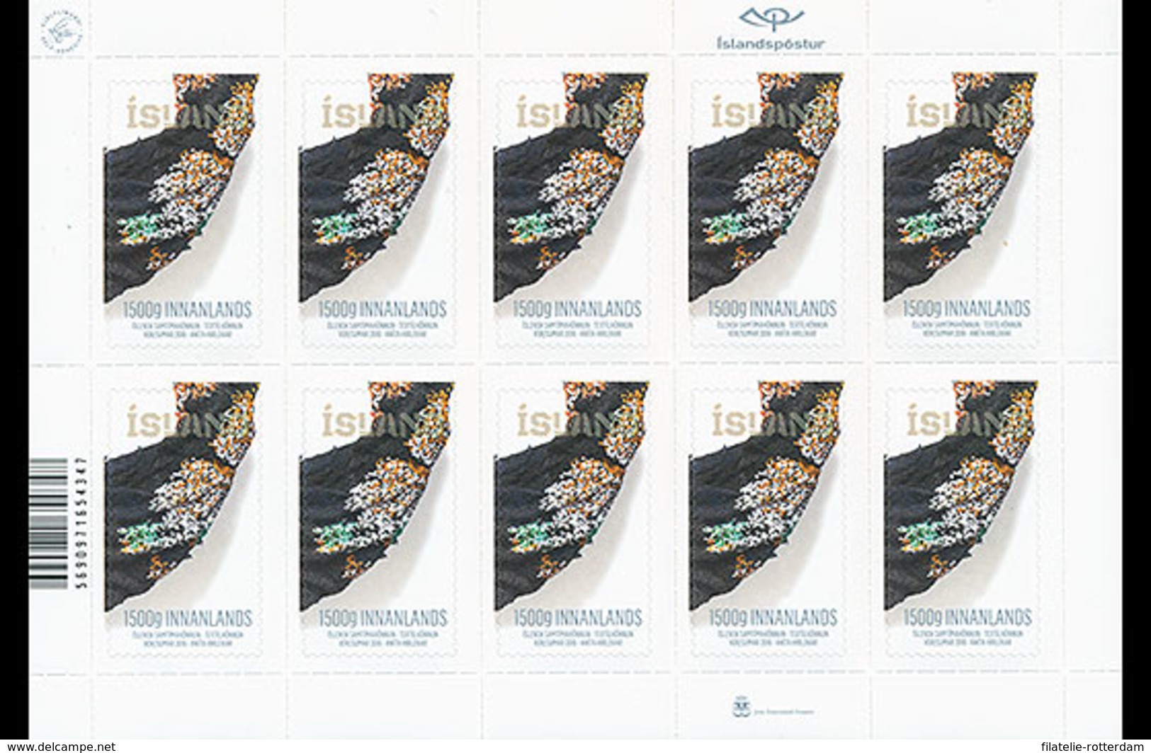 IJsland / Iceland - Postfris / MNH - Sheet IJslands Design 2017 NEW! - Unused Stamps