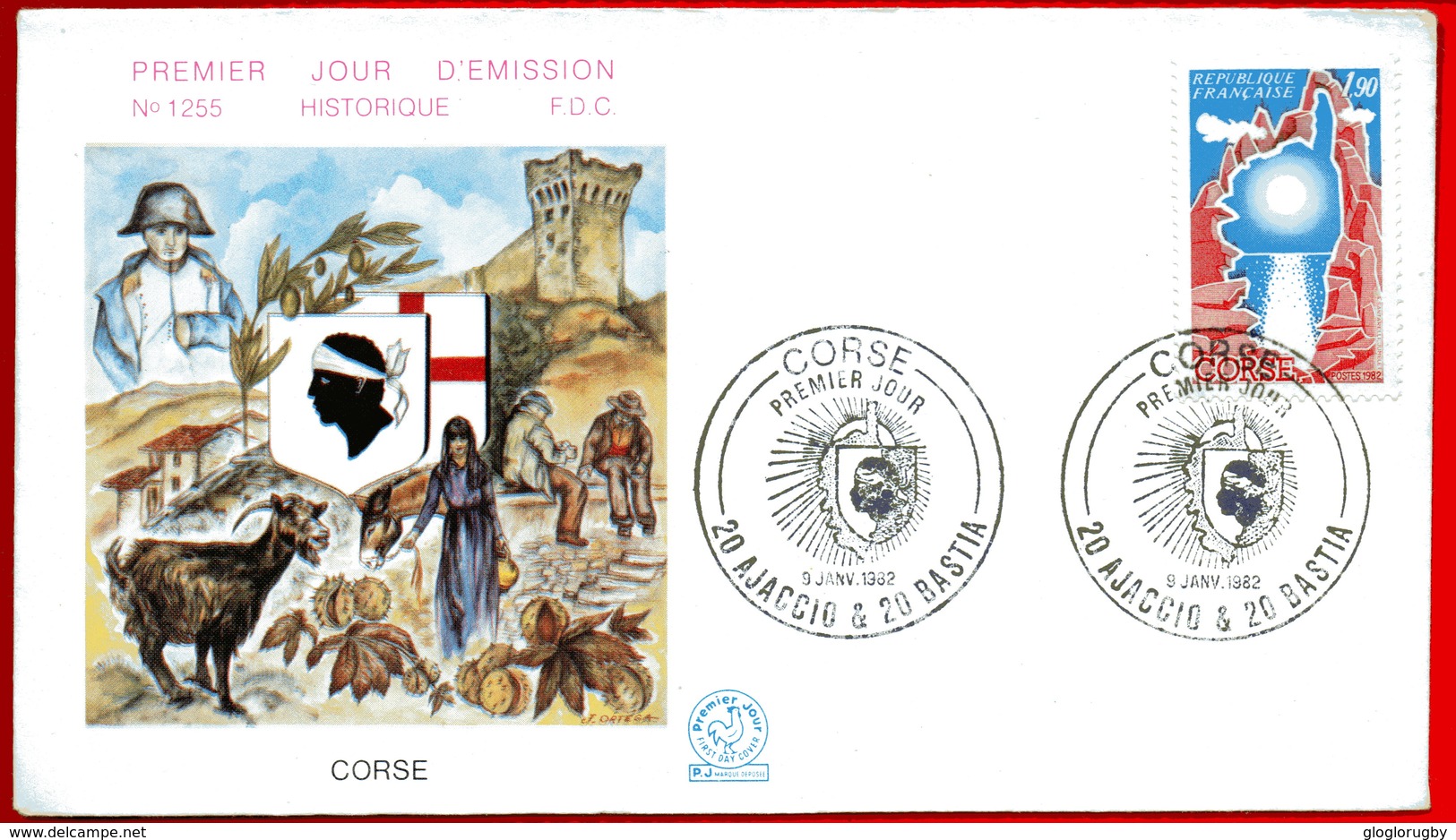 FDC  NAPOLEON  LA CORSE - Napoleone