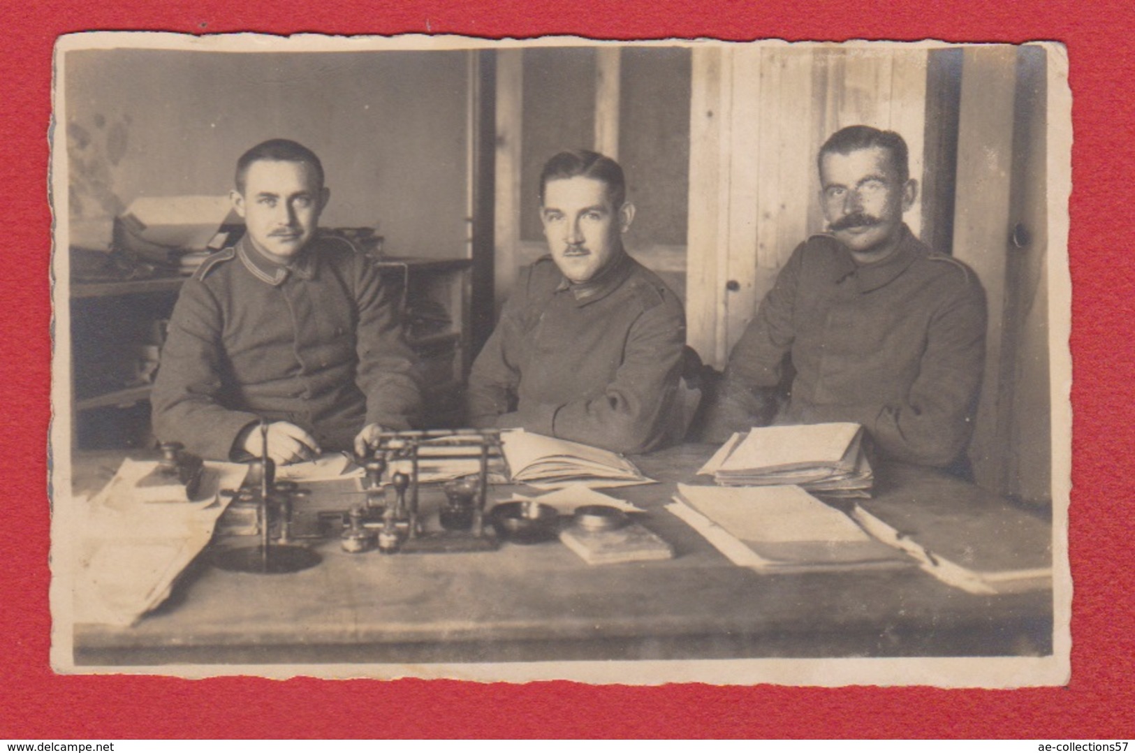 Norroy Le Sec  --  Carte Photo De Soldats Allemands --  Janv 1918 - Other & Unclassified