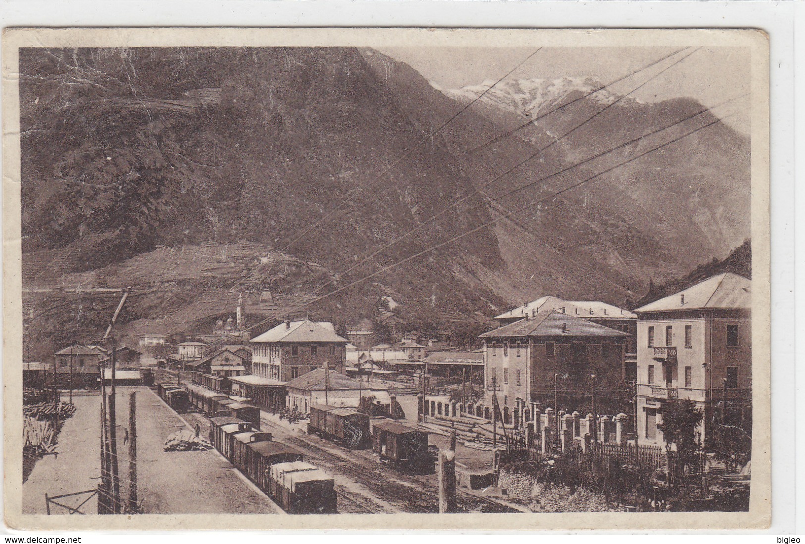 Tirano - Interno Della Stazione - 1921    (PA-19-110529) - Altri & Non Classificati