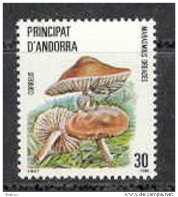 Andorre Esp 1986. Champignon. Yv 177 (**) - Unused Stamps