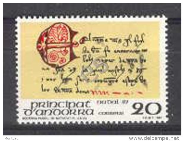 Andorre Esp 1987. Noël. Yv 188 (**) - Unused Stamps