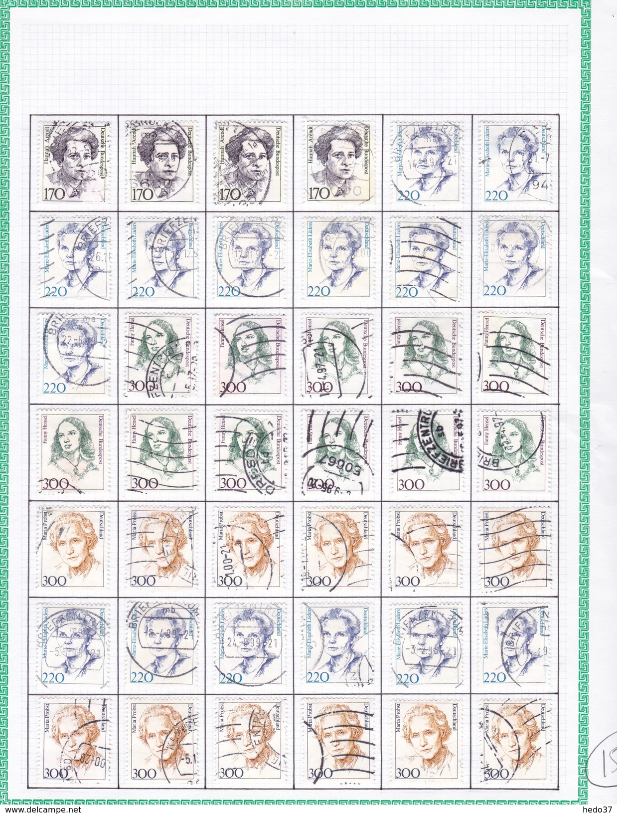 Allemagne - Collection Vendue Page Par Page - Timbres Oblitérés / Neufs */** - B/TB - Autres & Non Classés