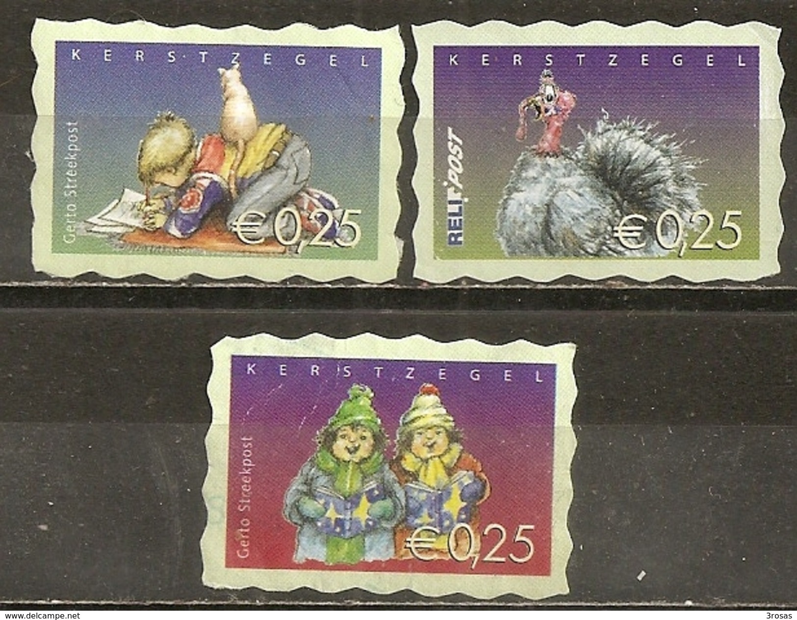 Pays-Bas Netherlands Regiopost Noel Christmas Obl - Sonstige & Ohne Zuordnung