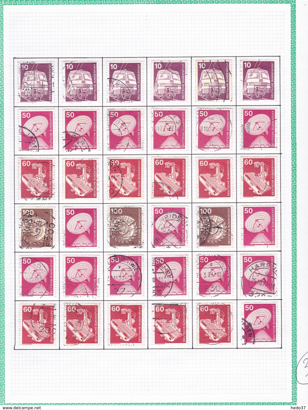 Allemagne - Collection Vendue Page Par Page - Timbres Oblitérés / Neufs */** - B/TB - Autres & Non Classés