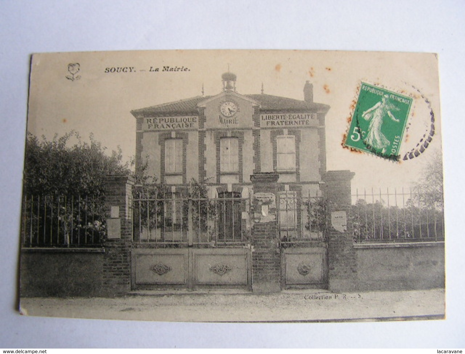 Carte Postale Ancienne 89  Soucy La Mairie - Saint Clement