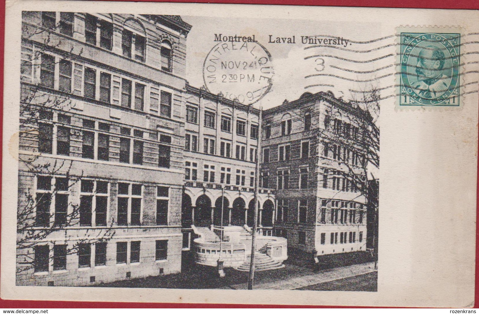 Montreal Laval University 1909 Quebec Canada - Montreal