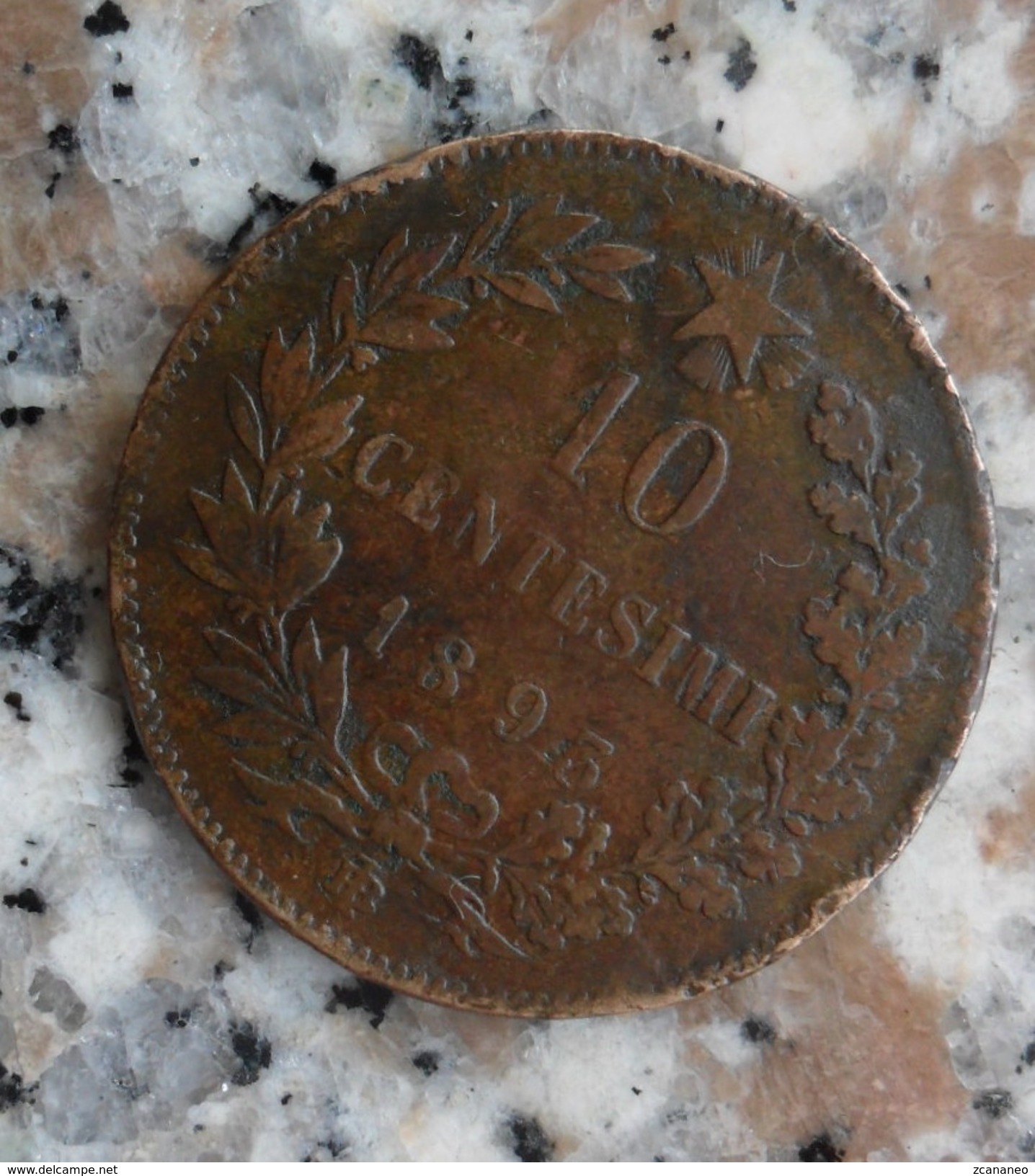 * 10 CENTESIMI DEL 1893 BIRMINGHAM UMBERTO I° REGNO D'ITALIA - - 1878-1900 : Umberto I