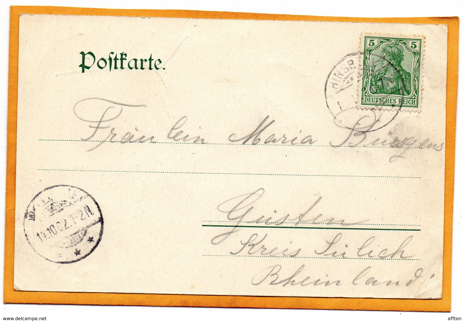 Gruss Aus Hinsbeck 1902 Postcard - Nettetal