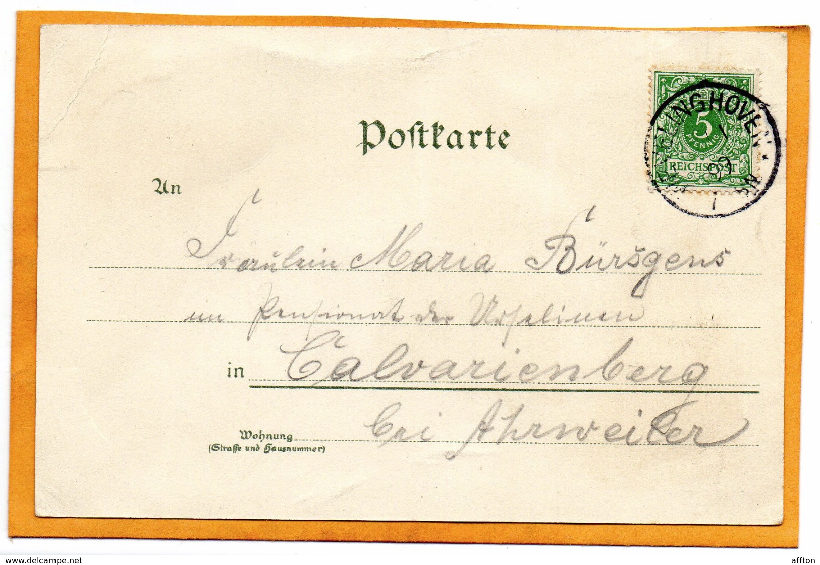 Gruss Aus Neuss A Rhein 1899 Postcard - Neuss