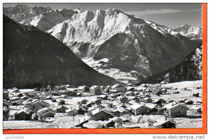 4069 - VS -  Verbier 1500 M. Le Massif Du Trient Et Le Catogne - Phot. Klopfenstein, Adelboden 55622 - écrite 10.04.1961 - Trient