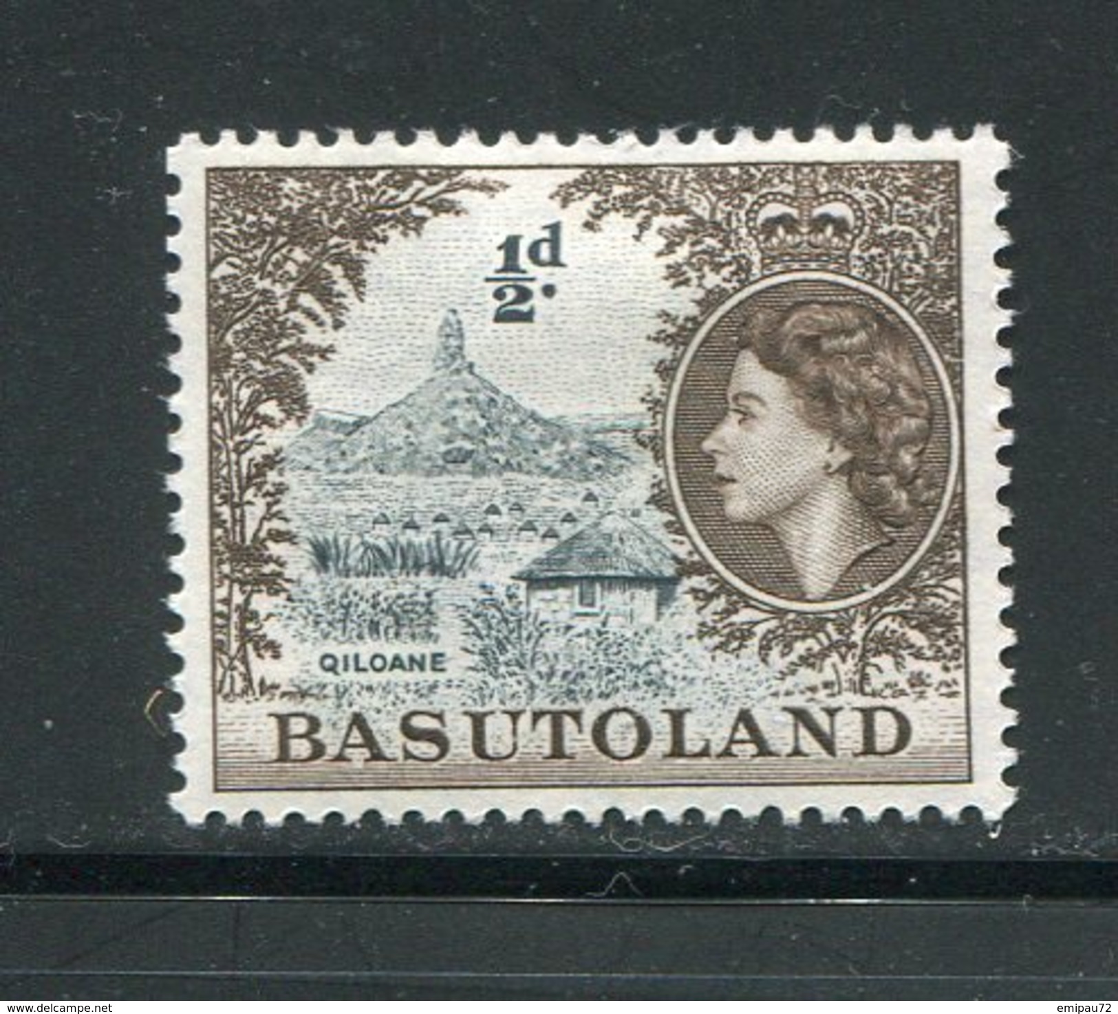 BASOUTOLAND- Y&T N°46- Neuf Avec Charnière * - 1933-1964 Crown Colony