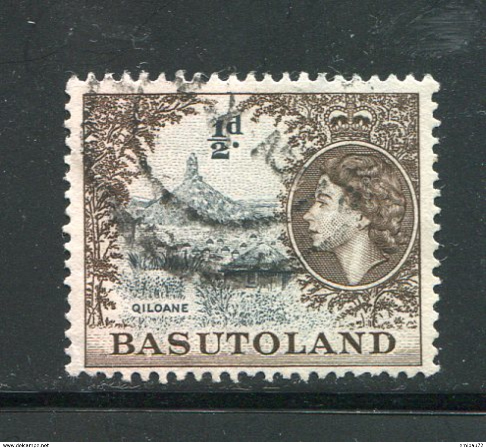 BASOUTOLAND- Y&T N°46- Oblitéré - 1933-1964 Kronenkolonie