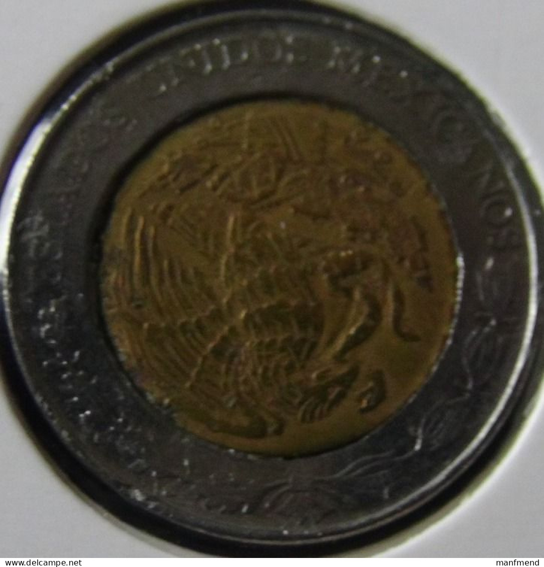 Mexico - 1992 - KM 550 - 1 New Peso - F - Look Scans - Mexiko