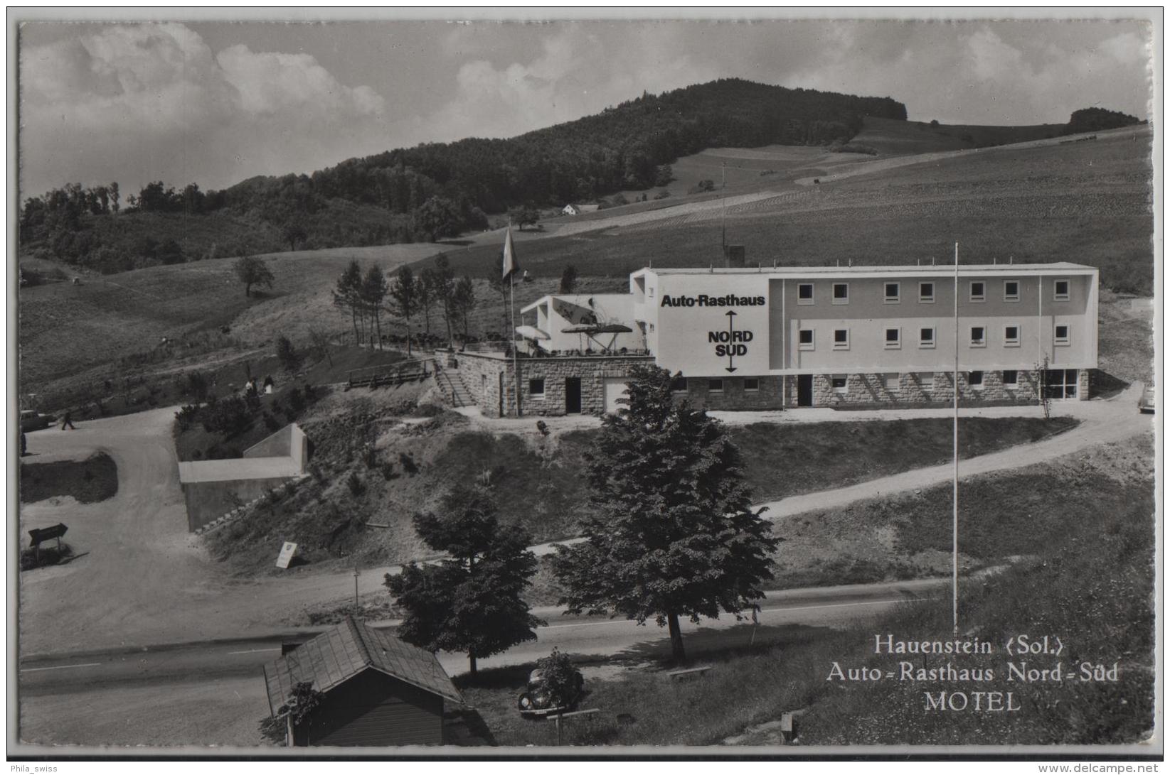 Hauenstein - Auto-Rasthaus Nord-Süd Motel - Photo: Hugo Kopp No. 5233 - Autres & Non Classés