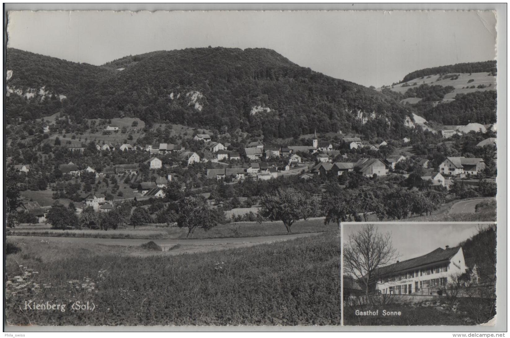 Kienberg (Solothurn) - Hotel Sonne - Photo: Hugo Kopp No. 6162 - Autres & Non Classés