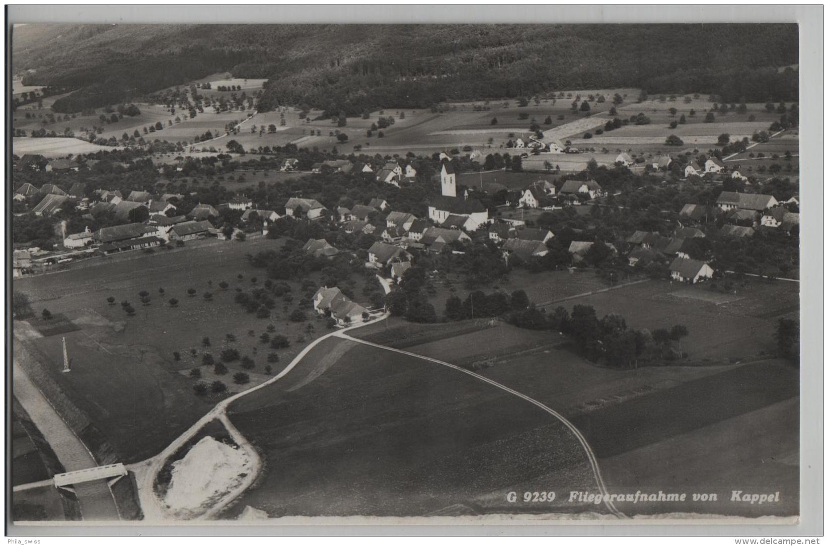 Fliegeraufnahme Von Kappel - Luftbil Alpar Bern G 9239 - Autres & Non Classés