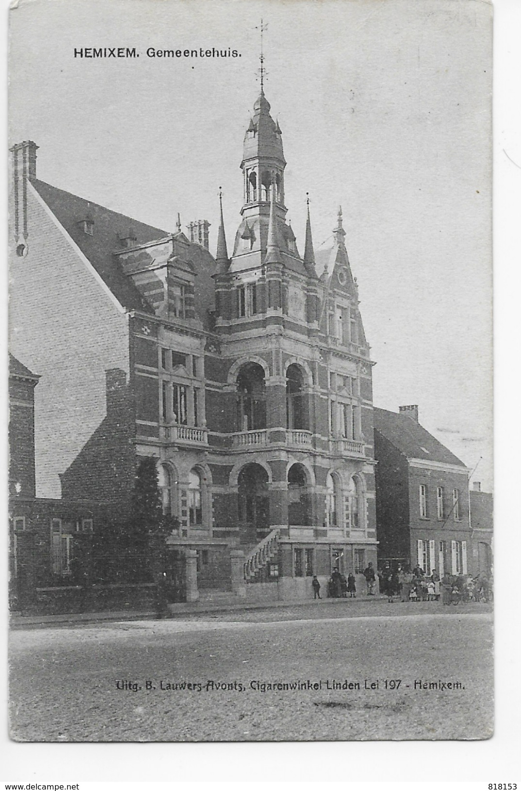 Hemixem . Gemeentehuis - Hemiksem