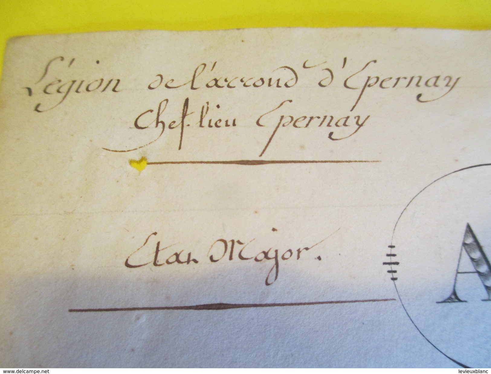 Brevet /Autographe/Charles Philippe De France,Comte D'Artois/Épernay Marne/Nomination/Hilaire/Lt Colonel/1818     DIP209 - Diplomas Y Calificaciones Escolares