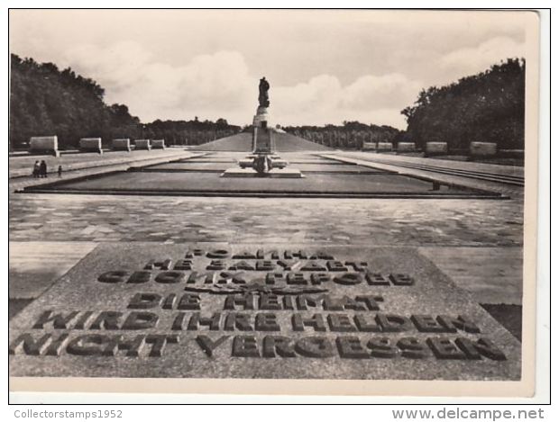 56273- BERLIN- TREPTOW SOVIET ARMY MONUMENT - Treptow