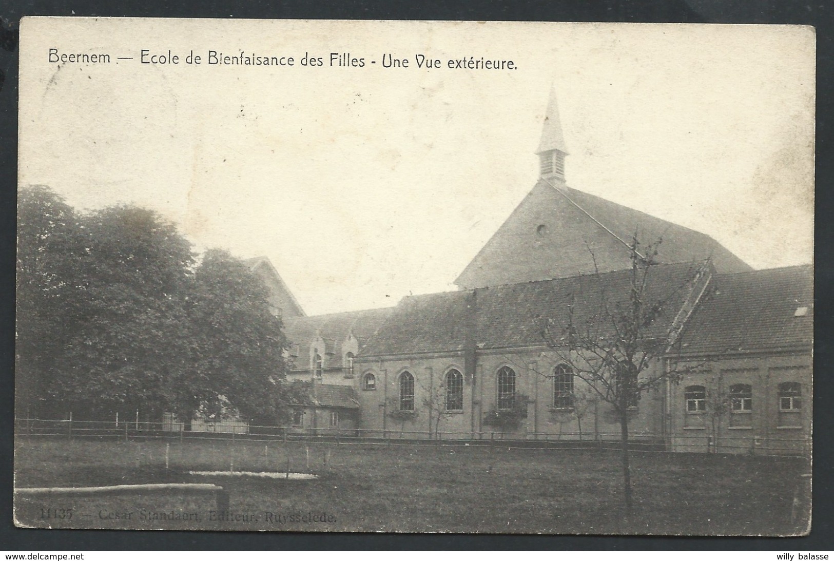 +++ CPA - BEERNEM - Ecole De Bienfaisance Des Filles - Vue Extérieure  // - Beernem