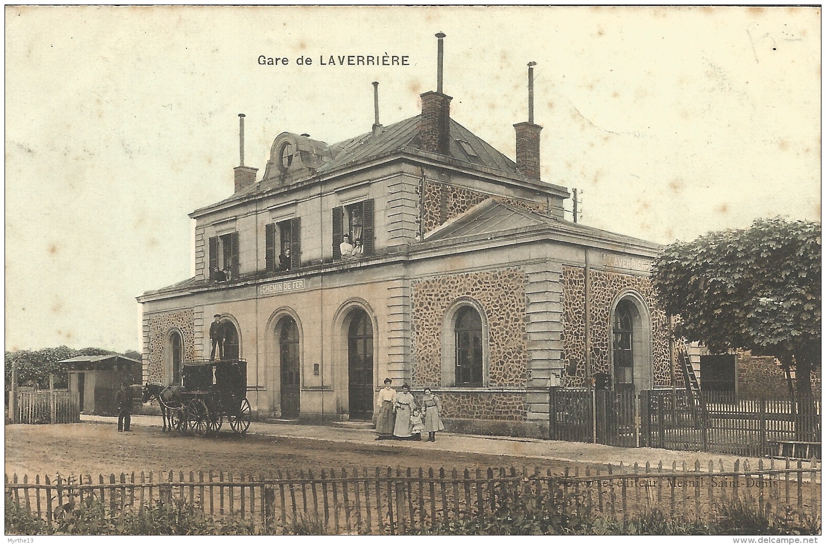 78 - LA VERRIÈRE   LA GARE - La Verriere