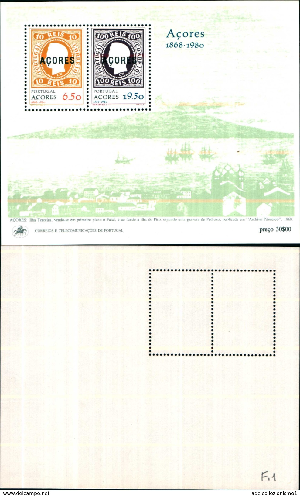 86804) Madeira (Portugal) Bloque 1 (edicion Completa) Nuevo -  MNH** - Hojas Completas