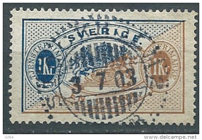 Suede  Service  Yvert N°  11 A   Oblitéré    -  Cw23511 - Dienstmarken